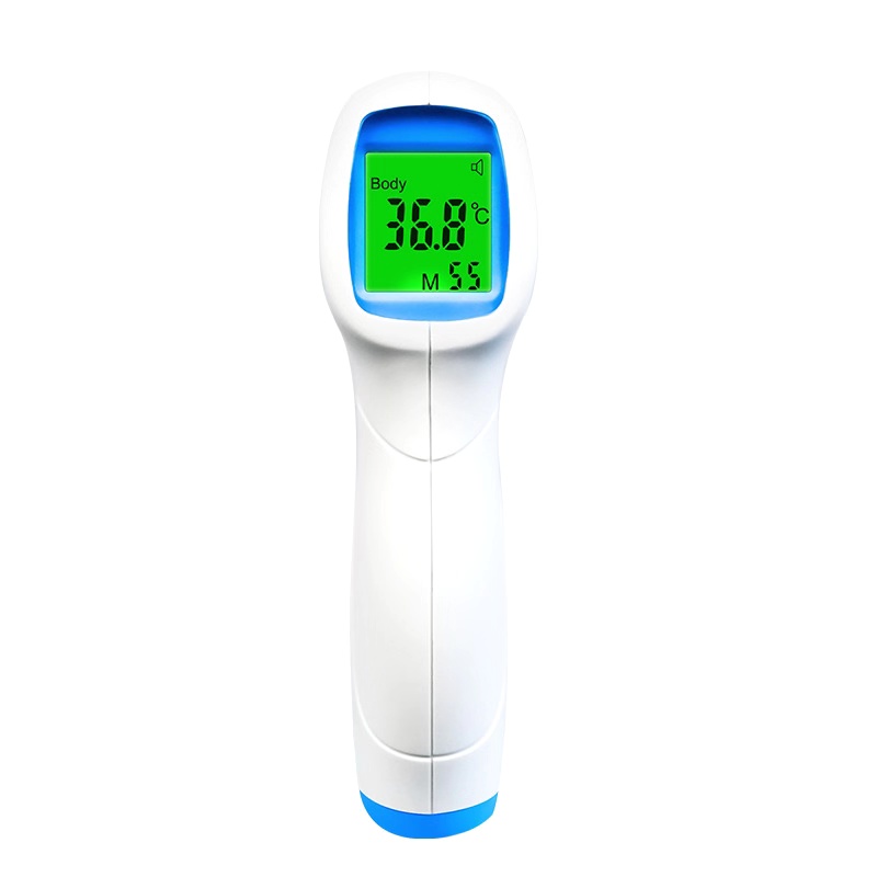 Termômetro digital para bebê infravermelho LCD Sem contato Tipo de pistola IR Testa Temperatura da superfície corporal